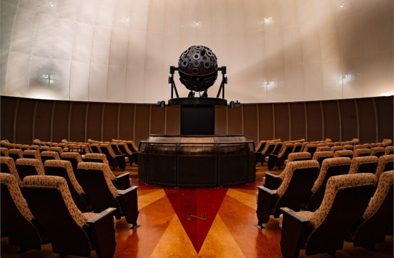 Samuel Oschin Planetarium at the Griffith Observatory.